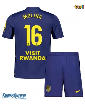 Atletico Madrid Nahuel Molina #16 Echipament de Fotbal Replică 2025-26 Copii Deplasare (+ Șorturi)